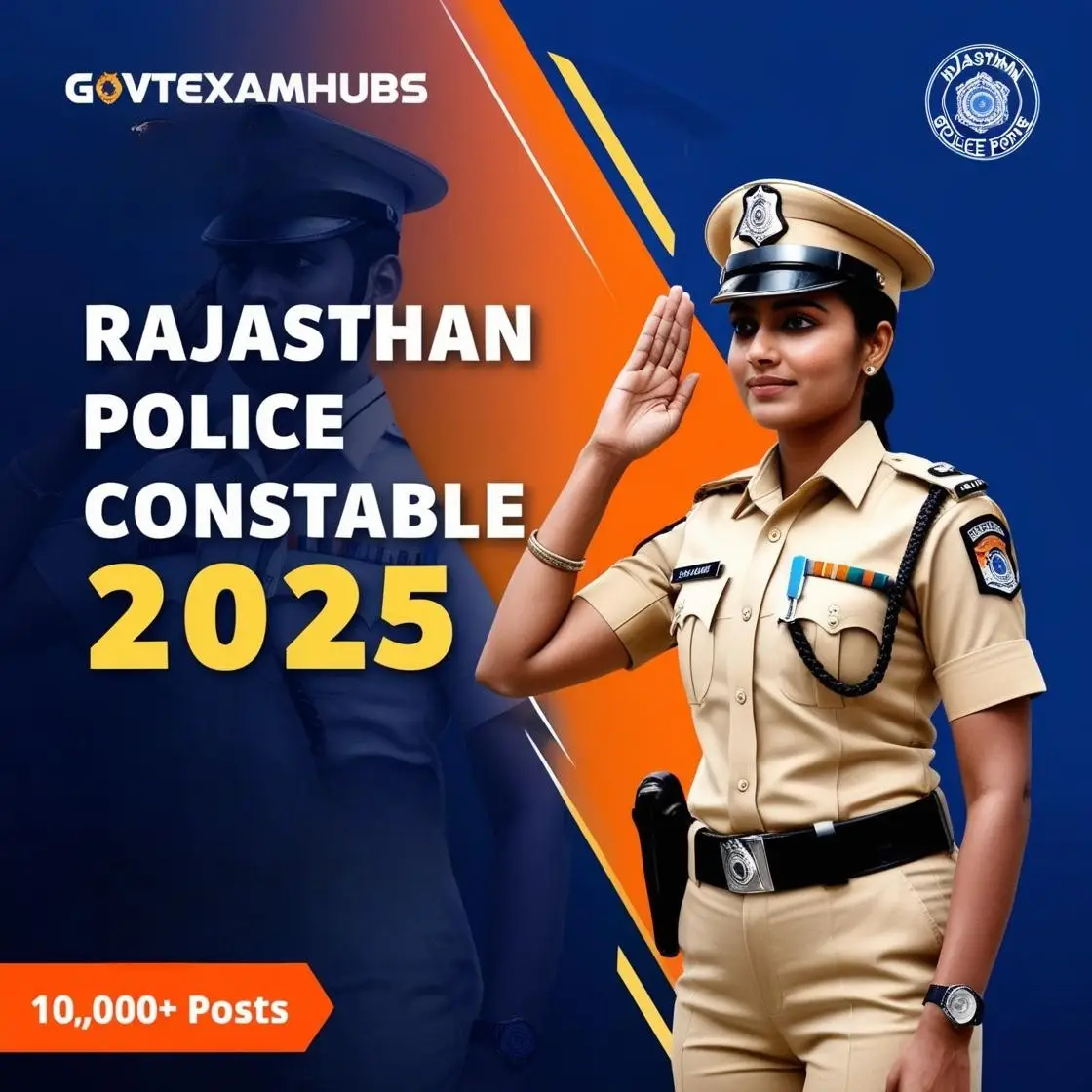 Read more about the article Rajasthan Police Constable Online Form 2025