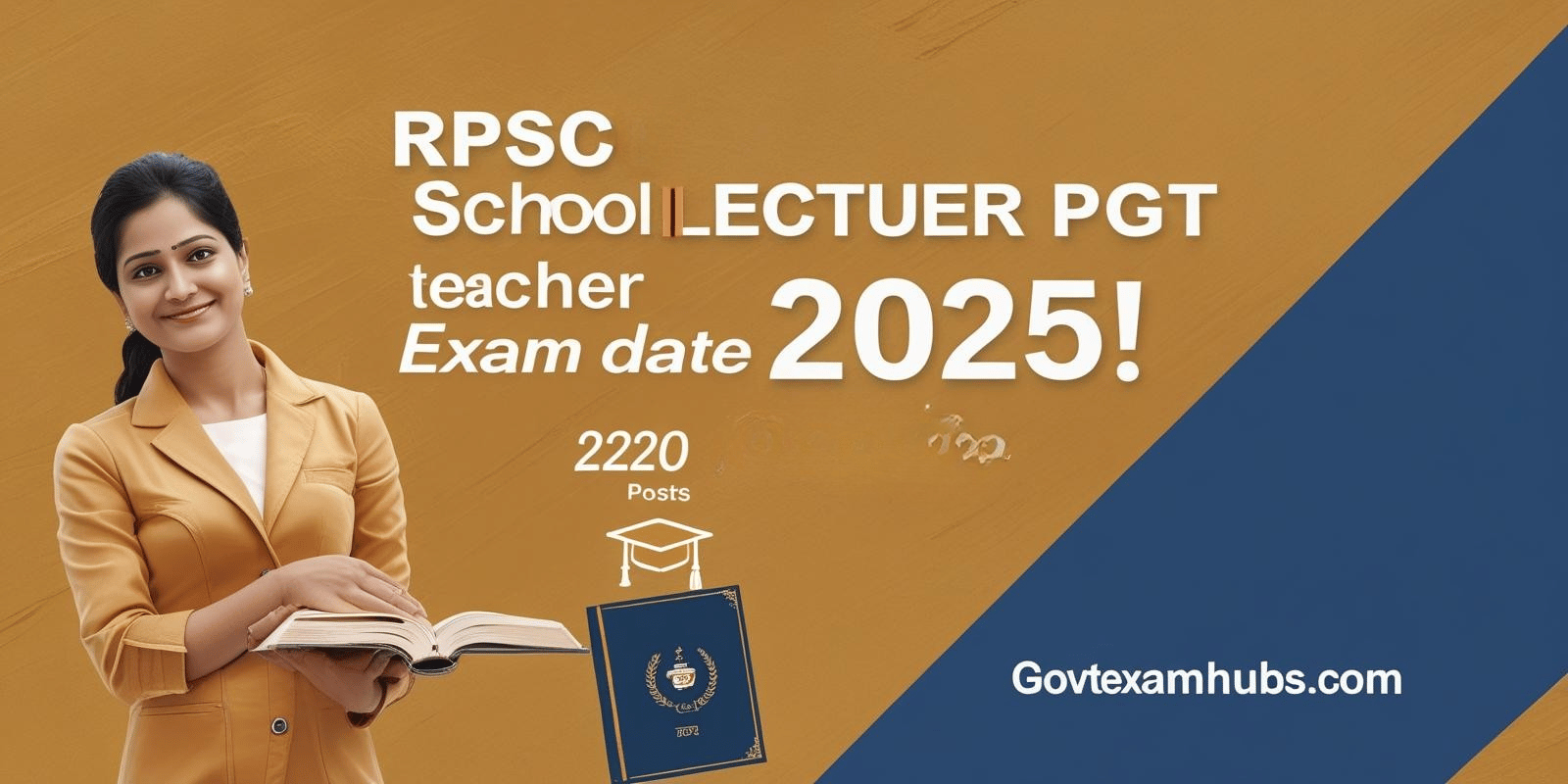 Read more about the article RPSC School Lecturer PGT Teacher Exam Date 2025: Puri Jaankari