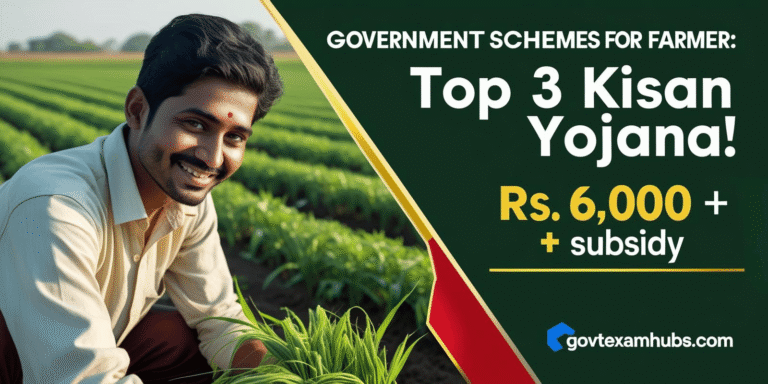 Read more about the article Government Schemes for Farmer: Top 3 Yojana, Abhi Apply Karo!