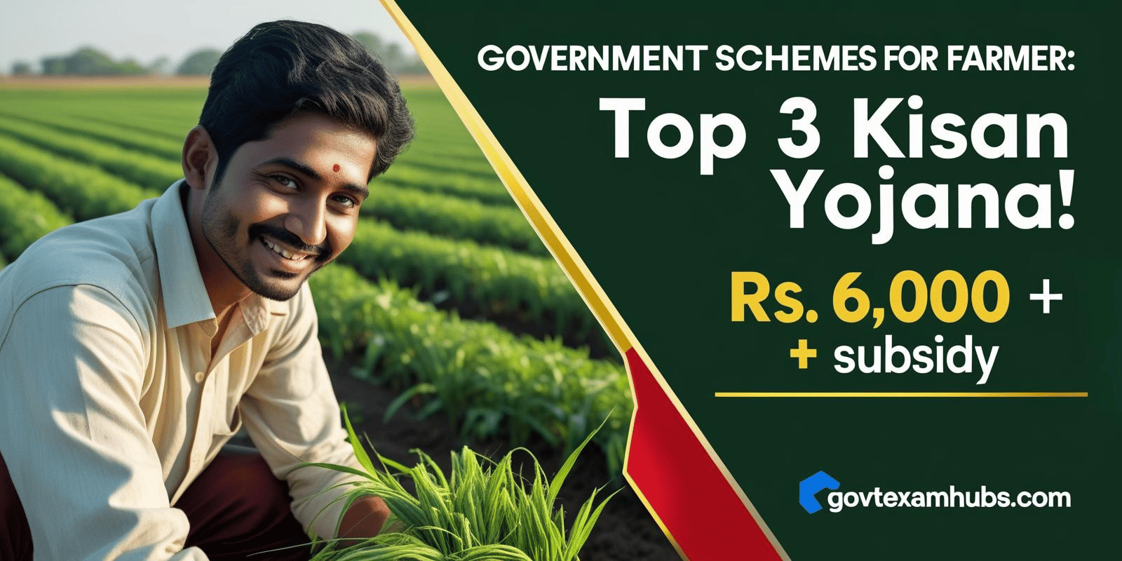 Read more about the article Government Schemes for Farmer: Top 3 Yojana, Abhi Apply Karo!